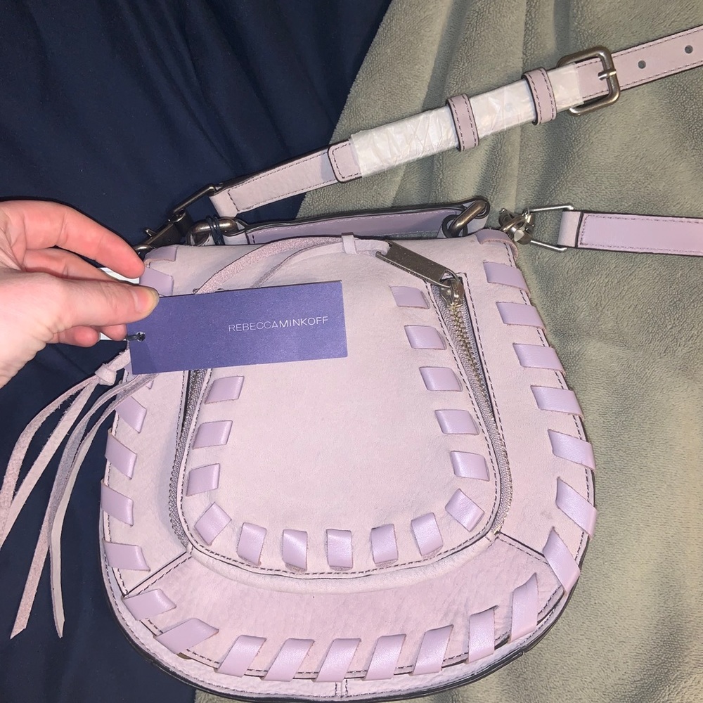 Rebecca Minkoff small vanity saddle purse